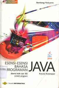 Esensi-esensi bahasa pemrograman JAVA revisi keempat