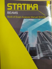Statika : Beams book of exam analisis manual solving