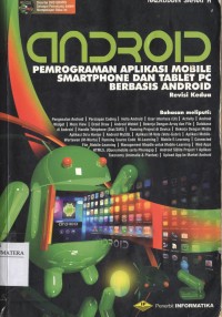 ANDROID pemrograman Aplikasi Mobile smartphone dan Tablet PC berbasis Android edisi dua