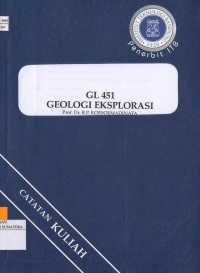 GL 451 Geologi Eksplorasi