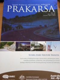 Jurnal Prakarsa Infrastruktur Indonesia