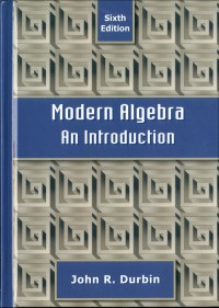 Modern Algebra : An introduction