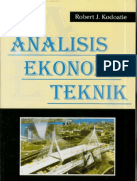 Ekonomi Teknik jilid satu