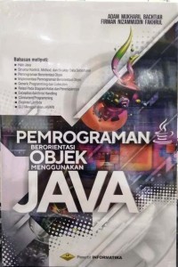 Pemrograman Berorientasi Objek Menggunakan Java