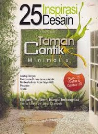 25 Inspirasi Desain Taman Cantik Minimalis