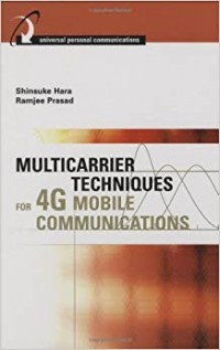 Multicarrier Techniques for 4G Mobile Communications