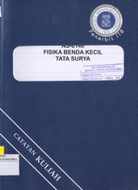 AS-8140 Fisika Benda Kecil Tata Surya