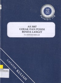 AS 3007 Gerak dan Posisi Benda Langit