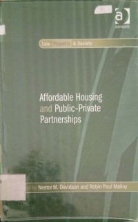 Affordable Housing and Public-Private Partnerships