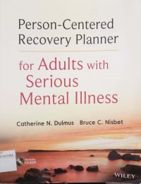 Person-Centered Recovery Planner for Adults with Serious Mental Illness
