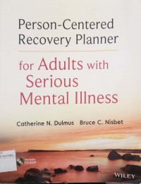 Person-Centered Recovery Planner for Adults with Serious Mental Illness