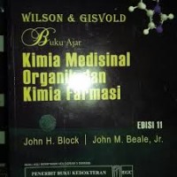 Buku Ajar Kimia Medisinal Organik dan Kimia Farmasi