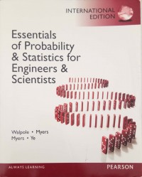 Essentials of Probability & Statistics for Engineers & Scientists