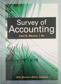 Survey of Accounting with Warren's Metric Analysis eighth edition