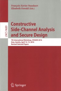 Constructive Side-Channel Analysis and Secure Design