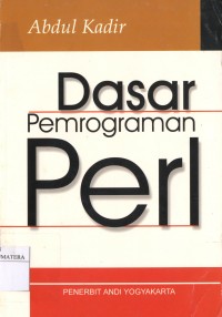 Dasar pemrograman PERL