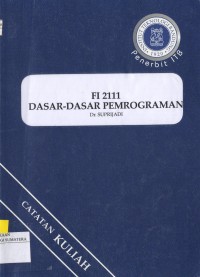 FI 2111 Dasar - Dasar Pemrograman