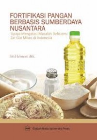 Fortifikasi Pangan Berbasis Sumberdaya Nusantara : Upaya Mengatasi Masalah Definisi Zat Gizi Mikro di Indonesia