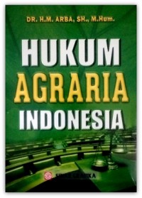 Hukum Agraria Indonesia