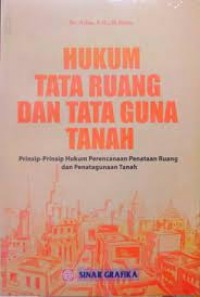 Hukum tata ruang dan tata guna tanah