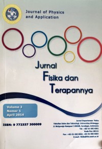 Jurnal Fisika dan Terapannya Vol. 2, No. 1