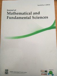 Journal Of Mathematical And Fundamental Sciences