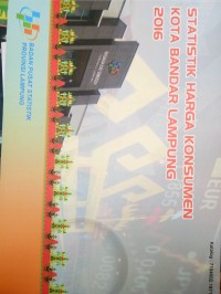 Statistik Harga Konsumen Kota Bandar Lampung 2016