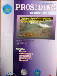 Prosiding Semina Nasional: Peranan Pendidikan Geografi dalam Pembangunan Wilayah dan Mitigasi Bencana