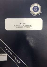 KI 221 Kimia Analitik