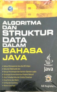 Algoritma dan Struktur Data dalam Bahasa Java