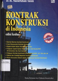 Kontrak Konstruksi di indonesia edisi kedua