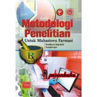 Metodologi Penelitian untuk Mahasiswa Farmasi