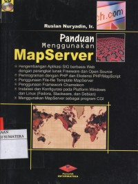 Panduan menggunakan Map server