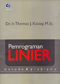 Pemrograman Linier metode & problema