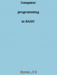 Computer Programming in Basic