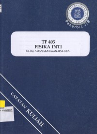 TF 405 Fisika Inti