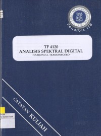 TF 4120 Analisis Spektral Digital