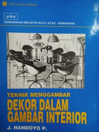 Teknik Menggambar Dekor Dalam Gambar Interior