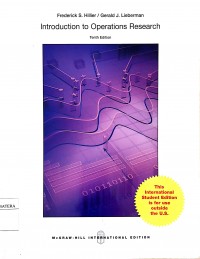 Introduction to Operations Research