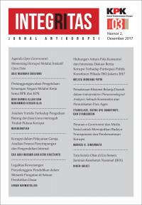 Integritas: Jurnal Antikorupsi