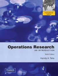 Operations Research An Introduction