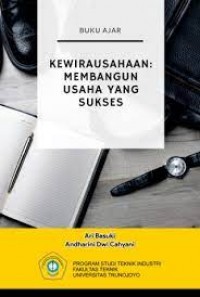 Buku Ajar Kewirausahaan : Membangun Usaha Yang Sukses
