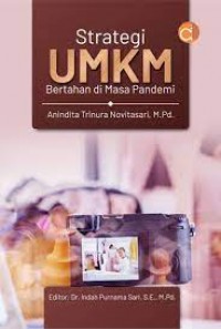 Strategi UMKM Bertahan Di Masa Pademi