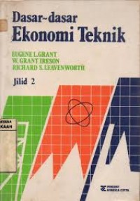 Dasar-dasar Ekonomi Teknik Jilid 2