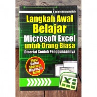 Langkah awal belajar Microsoft exel untuk orang biasa