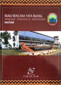 Buku Rencana Tata Ruang Kawasan Strategis Kabupaten Natar