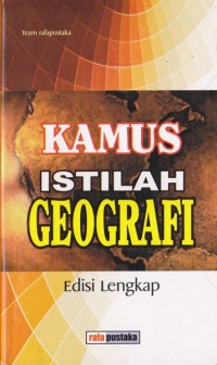 Kamus Istilah Geografi