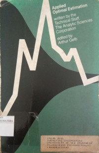 Applied Optimal Estimation