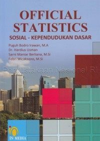 official statistics sosial: kependudukan dasar