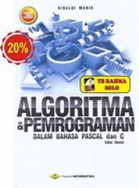 Algoritma & Pemrograman Dalam Bahasa Pascal dan C
